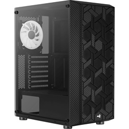 Aerocool Hive v3 FRGB fekete (táp nélküli) ablakos ATX ház