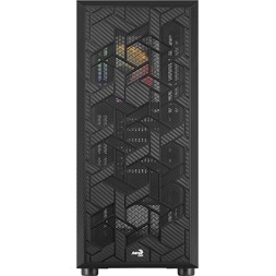 Aerocool Hive v3 FRGB fekete (táp nélküli) ablakos ATX ház