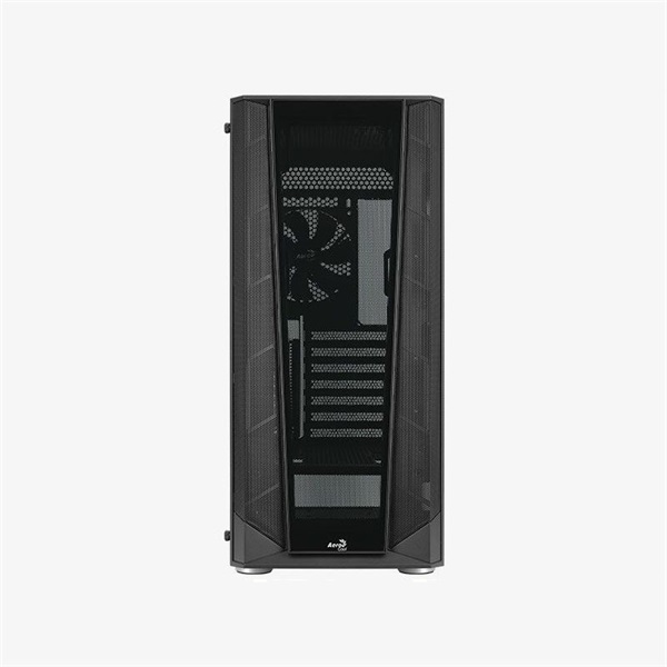 Aerocool Prism v1 fekete (táp nélküli) ablakos ATX ház