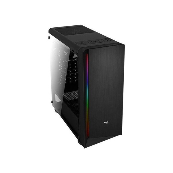 Aerocool Rift RGB fekete (táp nélküli) ablakos ATX ház