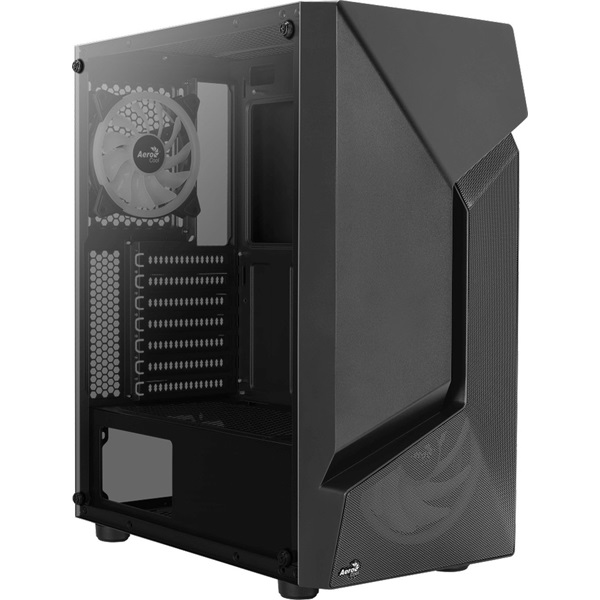 Aerocool Scape ARGB fekete (táp nélküli) ablakos ATX ház