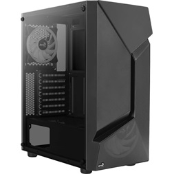 Aerocool Scape ARGB fekete (táp nélküli) ablakos ATX ház