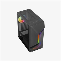 Aerocool Scape v2 FRGB fekete (táp nélküli) ablakos ATX ház