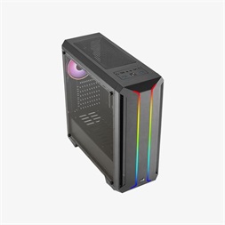 Aerocool Skyline v2 ARGB fekete (táp nélküli) ablakos ATX ház