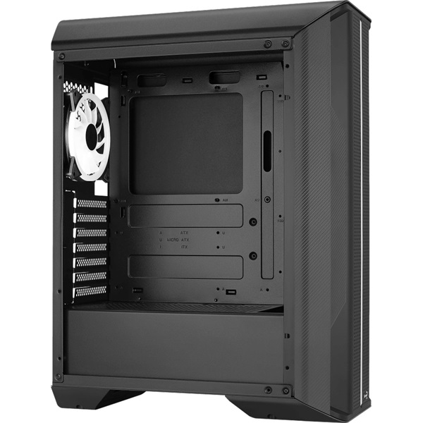 Aerocool Splinter Duo ARGB fekete (táp nélküli) ablakos ATX ház