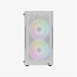 Aerocool Trinity Mini Mesh FRGB fehér (táp nélküli) ablakos mATX ház