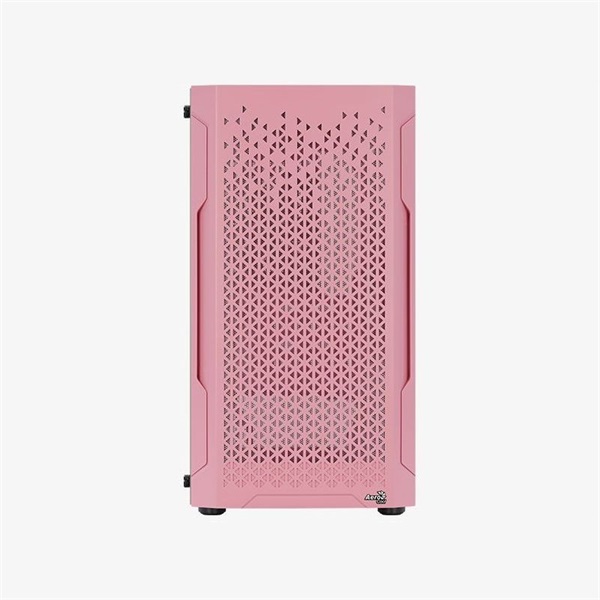 Aerocool Trinity Mini Mesh pink (táp nélküli) ablakos mATX ház