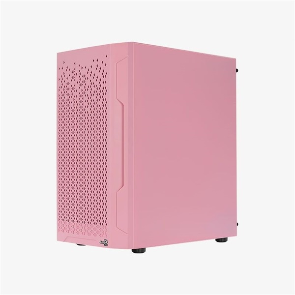 Aerocool Trinity Mini Mesh pink (táp nélküli) ablakos mATX ház