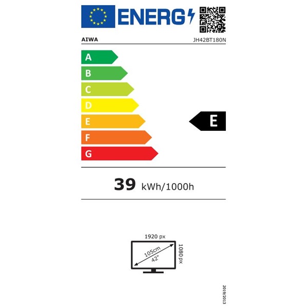 Aiwa 42" JH42BT180N Full HD LED TV