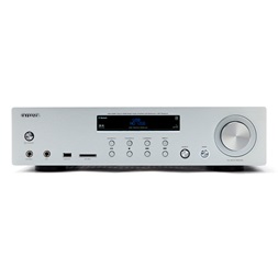 Aiwa AMU-120BTSR ezüst sztereó bluetoothos erősítő