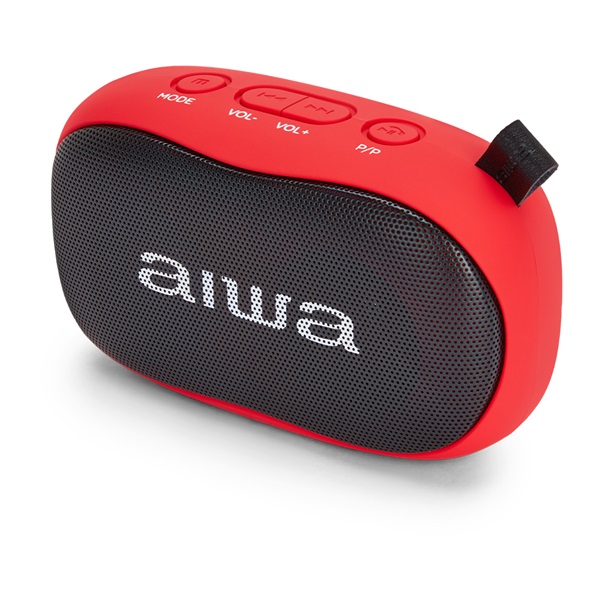 Aiwa BS-110RD piros hordozható Blutooth hangszóró