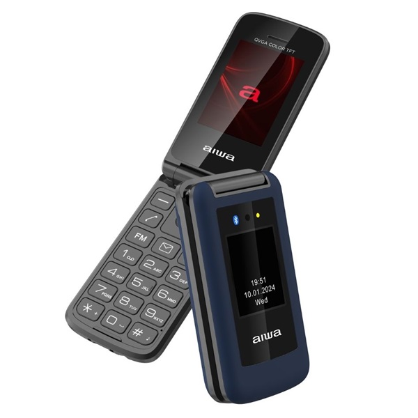 Aiwa FP-30-2G/BL 2,4" DualSIM kék mobiltelefon