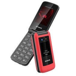 Aiwa FP-30-2G/RD 2,4" DualSIM piros mobiltelefon