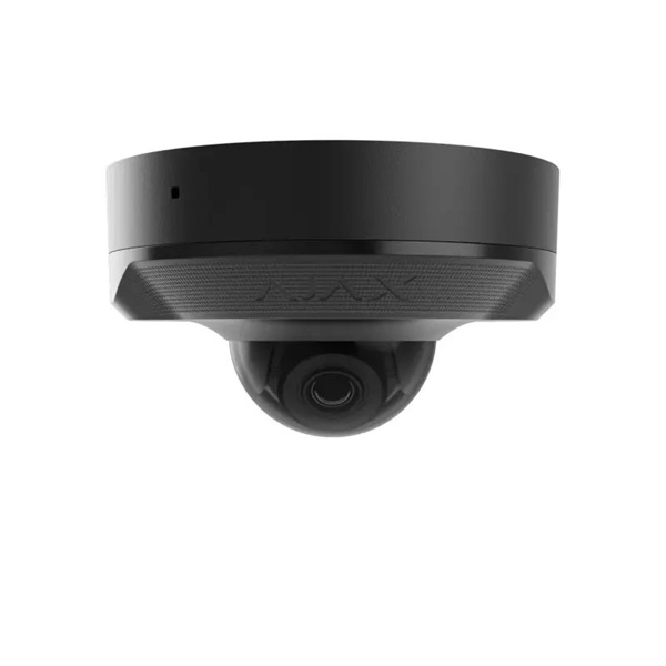 Ajax DomeCam Mini BL /kültéri/5MP/2,8mm/IR15m/H265/JetSparrow/Mikrofon/fekete IP mini dómkamera