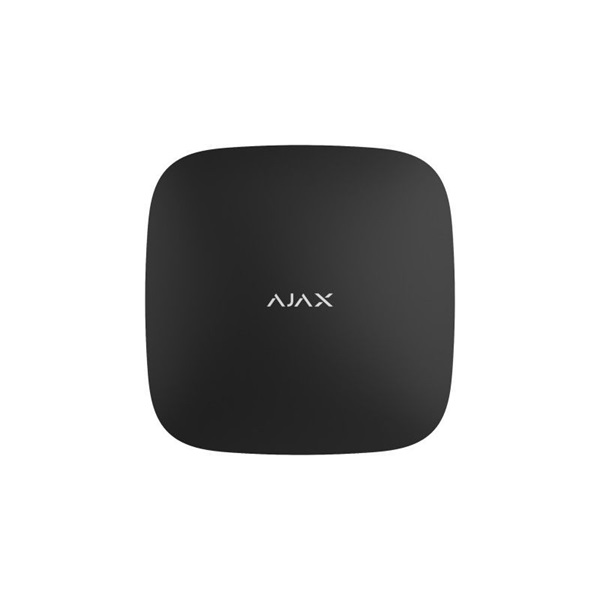 Ajax HUB 4G BLACK vezetéknélküli fekete 4G, Ethernet, behatolásjelző központ (riasztó)