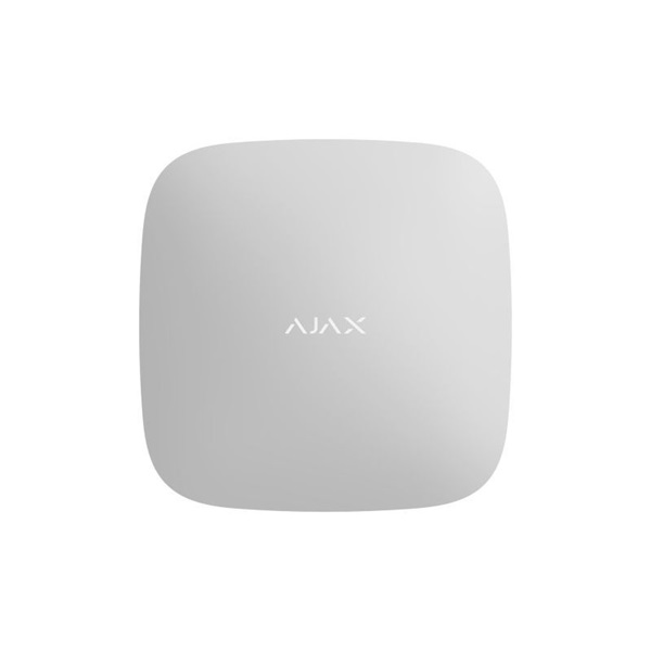 Ajax HUB 4G WHITE vezetéknélküli fehér 4G, Ethernet, behatolásjelző központ (riasztó)