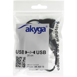 Akyga USB 2.0 4 portos elosztó kábel