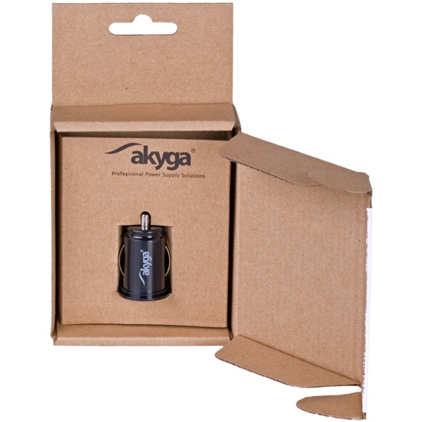 Akyga AK-CH-02 2xUSB 5V/2,1A/10,5W autós töltő