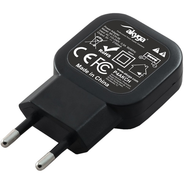 Akyga 5V/2,1A/10W hálózati USB töltő