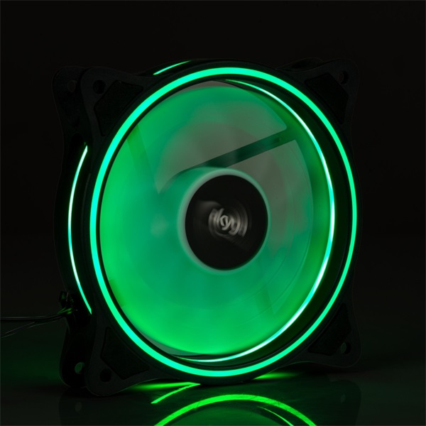 Akyga 120mm RGB LED ház hűtőventilátor