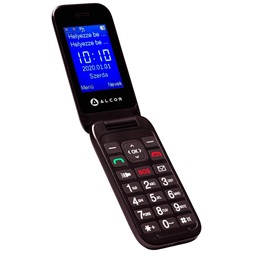 Alcor Handy D Black - Flip Phone