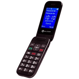 Alcor Handy D Black - Flip Phone