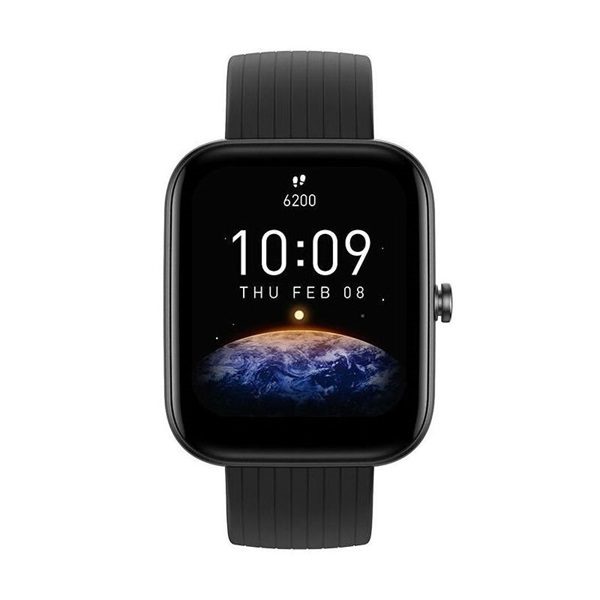 Amazfit Bip 3 Pro fekete okosóra