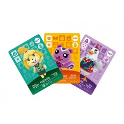 Amiibo Animal Crossing: Happy Home Designer Vol.1 3 darabos kártya csomag