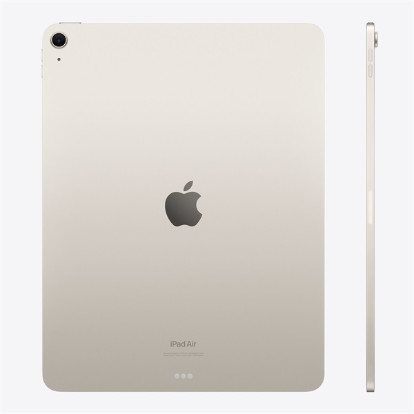 Apple 13" iPad Air (M2) 128GB Wi-Fi Starlight (fehér)