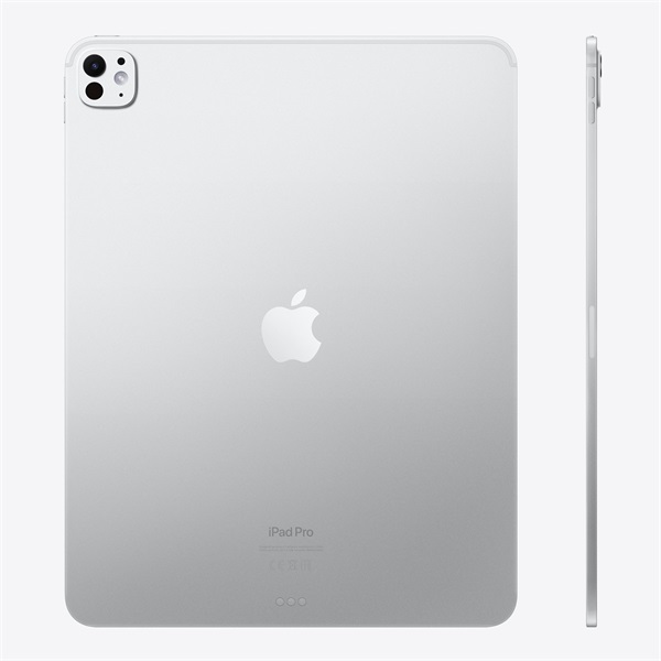 Apple 13" iPad Pro (M4) 1TB Wi-Fi Silver (ezüst) - Nanotexturált üveg