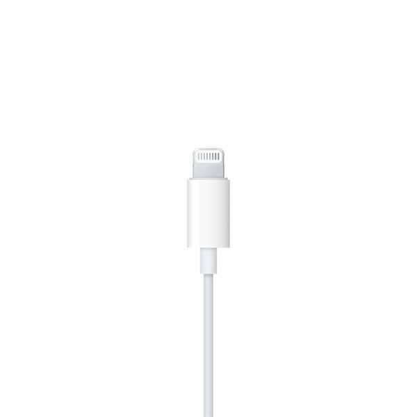 Apple Earpods Lightning csatlakozós távvezérlős fülhallgató