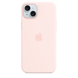 Apple MT143ZM/A iPhone 15 Plus Silicon Case Light Pink szilikon MagSafe hátlap