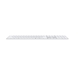 Apple Magic Keyboard (2021) Touch ID vezeték nélküli billentyűzet magyar kiosztással (numerikus)