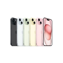 Apple iPhone 15 6,1" 5G 6/128GB sárga okostelefon