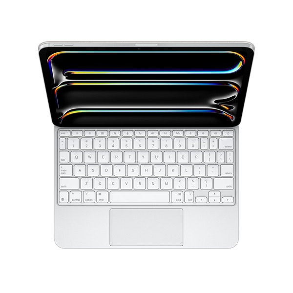 Apple mwr03lb/a iPad Pro 11" (M4) Magic Keyboard US ENG fehér billentyűzetes tok