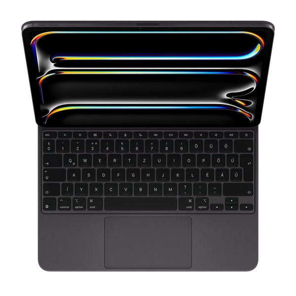 Apple mwr53mg/a iPad Pro 13" (M4) Magic Keyboard HUN fekete billentyűzetes tok