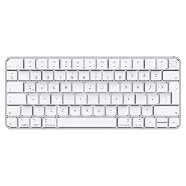 Apple mxck3mg/a Magic Keyboard (2024) Touch ID HUN fehér billentyűzet