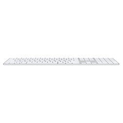 Apple mxk73lb/a Magic Keyboard (2024) Touch ID & Numpad US fehér billentyűzet