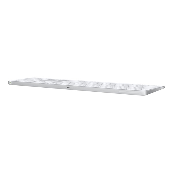 Apple mxk73lb/a Magic Keyboard (2024) Touch ID & Numpad US fehér billentyűzet