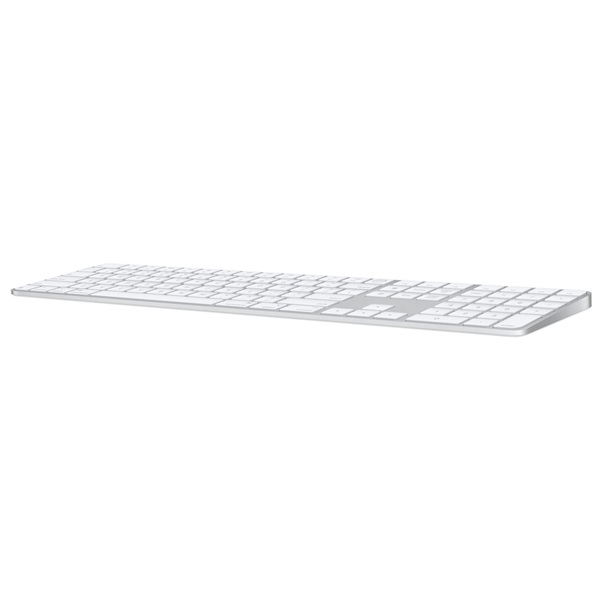 Apple mxk73lb/a Magic Keyboard (2024) Touch ID & Numpad US fehér billentyűzet