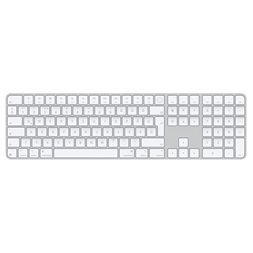 Apple mxk73mg/a Magic Keyboard (2024) Touch ID & Numpad HUN fehér billentyűzet