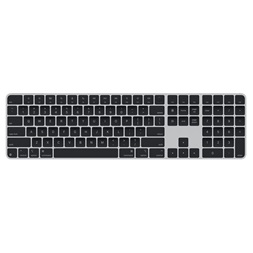 Apple mxk83lb/a Magic Keyboard (2024) Touch ID & Numpad US fekete billentyűzet