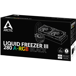 Arctic ACFRE00143A Liquid Freezer III 280 A-RGB fekete vízhűtéses processzorhűtő