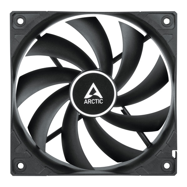 Arctic F12 Silent 120mm fekete ventilátor