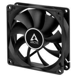 Arctic F9 Silent 90mm fekete ventilátor