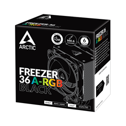 Arctic Freezer 36 A-RGB fekete processzorhűtő