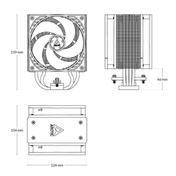 Arctic Freezer 36 CO processzorhűtő