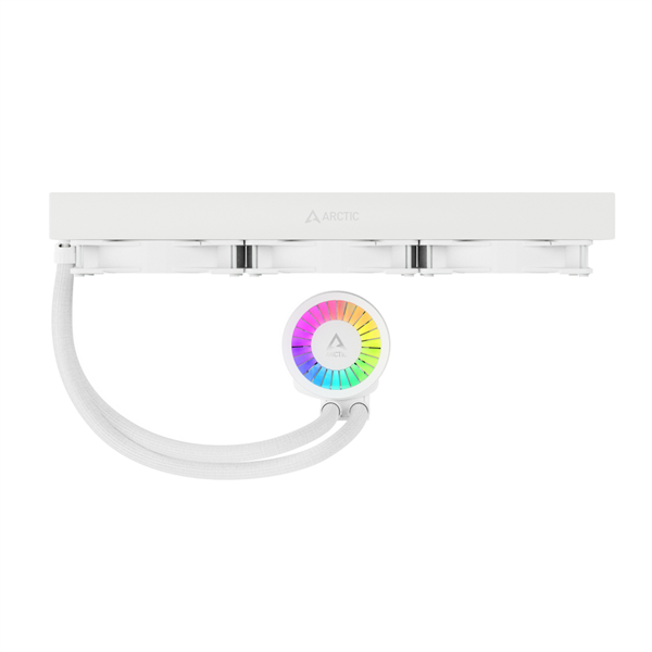 Arctic Liquid Freezer III - 420 A-RGB fehér processzor hűtő