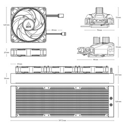 Arctic Liquid Freezer II - 360 A RGB processzor hűtő