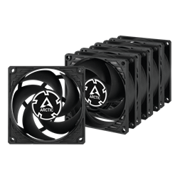 Arctic P8 80mm 5db fekete ventilátor